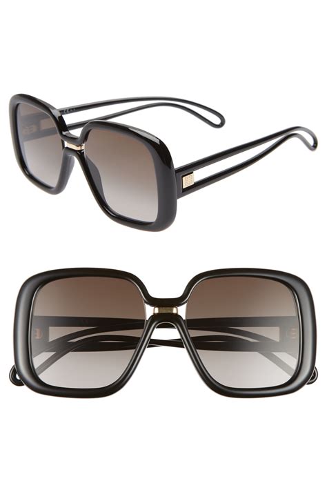 givenchy sunglasses brisbane|Givenchy 55mm oversized sunglasses.